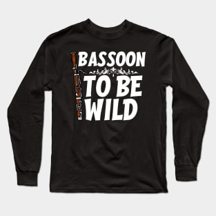 Funny Bassoon Player Long Sleeve T-Shirt